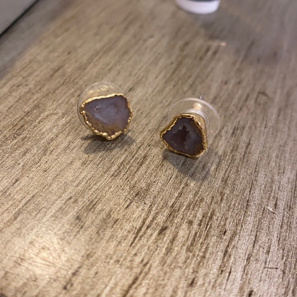 Heather Hawkins Druzy studs